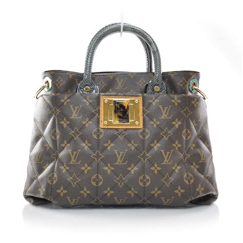 LOUIS VUITTON Monogram Etoile Exotique MM Blue 